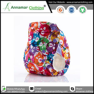 Couche-culotte en coton biologique, couche-culotte en vrac pour bébés, Anti-fuite - Product Image 4