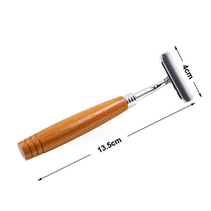 Maquinilla de afeitar de seguridad de bambú para hombre, maquinilla de afeitar reutilizable de madera Biodegradable, precio bajo al por mayor - Product Image 1
