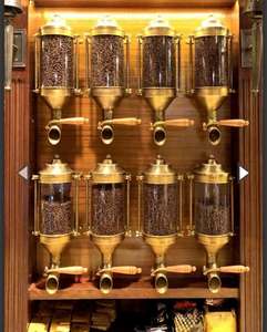 Dispensador de silos de pulsos montado en la pared, ligero, ecológico, multifuncional, plegable, rectangular, tuercas, alimentos, artículos diversos, tarro de plástico - Product Image 2