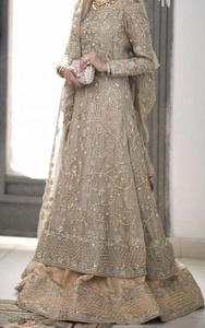 Robe élégante de style indien/pakistanais Lehenga Choli pour mariage avec broderie lourde Zardozi-2019 - Product Image 2