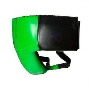 Protège-aine de boxe avec logo personnalisé protecteur en cuir souple respirant pour adultes fabrication pour Taekwondo - Product Image 2