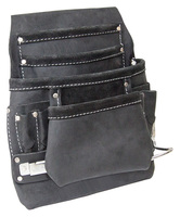 Bolsas de Herramientas de Cuero para Carpintero al por Mayor, Económicas, en Color Marrón/Plateado/Negro, Capacidad de 200 lb
