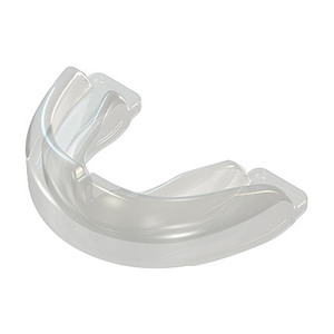 Protège-dents sport avec logo personnalisé Protège-gencives en cuir avec design personnalisé - Product Image 1