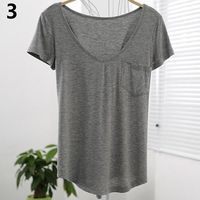 T-shirts pour femmes à manches courtes, coupe ajustée, col à nœud, imprimé animal, 100% fibre de bambou, séchage rapide, qualité export OEM, vente chaude