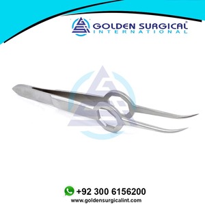 Pinzas para Cuerpos Extraños Schaaf de 95 mm, Pinzas para Astillas y Cilios, Instrumentos de Microcirugía Oftálmica - Product Image 6