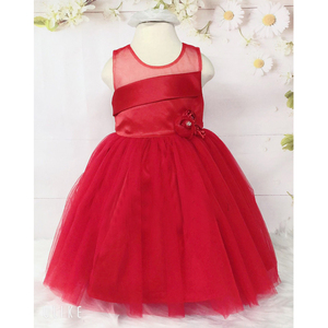 Fleur Filles Robe De Mariée En Dentelle Bébé Filles Robe Élégante - Product Image 1