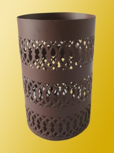 เชิงเทียนเหล็กสำหรับเทียนทีไลท์ ขายส่งสำหรับผู้ซื้อเชิงพาณิชย์ ใช้ในงานแต่งงาน งานเลี้ยง งานคริสต์มาส ตกแต่งแสงไฟ - Product Image 3