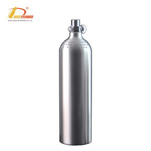 1L อลูมิเนียม Co2ถังพิพิธภัณฑ์สัตว์น้ำที่มี W21.8เปิด/ปิดวาล์ว - Product Image 2