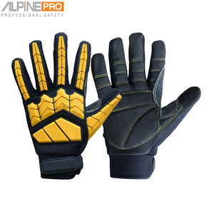 Guantes mecánicos ecológicos para industria de aceite y Gas, herramientas de mano personalizadas para el trabajo, de cuero sintético de impacto - Product Image 5