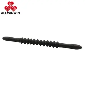 ALLWINWIN-Palo de masaje MSK49, rodillo muscular de madera, miofascial para piernas
