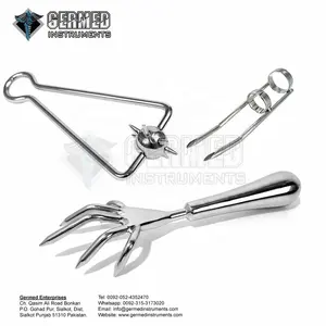 Sialkot Made Supplier Stainless Steel Cat Claw Hand Scratcher /Medieval Rolling Massager /Cat Nail Claw Scratcher Sensation Toys