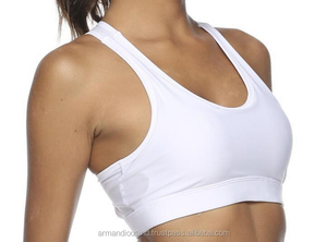 Sujetador deportivo sexy para mujer y ropa deportiva para gimnasio sin costuras de secado rápido y transpirable de talla grande Fitness Sujetador deportivo corto de un hombro - Product Image 3