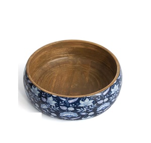 ชามสลัดไม้กระถินมือใหญ่แกะสลักชามสลัด - Product Image 6