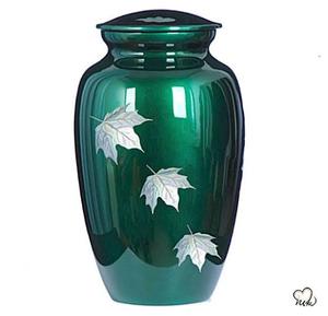 Nuevas Urnas de Cremación de Metal Personalizables, Estilo Americano, Acabado Brillante, Ecológicas, Diseño de Lobo, 220 Pulgadas Cúbicas - Product Image 4