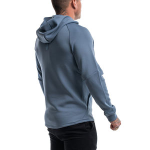 Nuevas llegadas sudaderas con capucha para hombre con logotipo personalizado fabricante barato a granel de algodón y poliéster de peso pesado entrenamiento gimnasio ropa deportiva Sudadera con capucha - Product Image 4