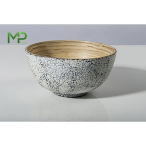 Wholesale Eco-Friendly Customized Technique Vintage Style Salad <b>Bamboo</b> <b>Bowl</b> MP Decor Vietnam's Natural Living Collection for - Product Image 3