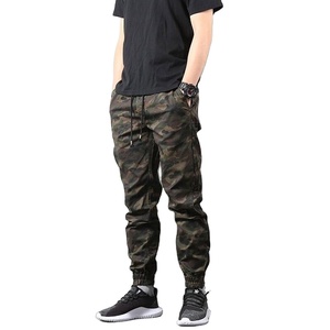 Nuevos pantalones Cargo de moda para hombres 100% algodón Casual lona moda al por mayor OEM exportación calidad precio barato logotipo personalizado - Product Image 2