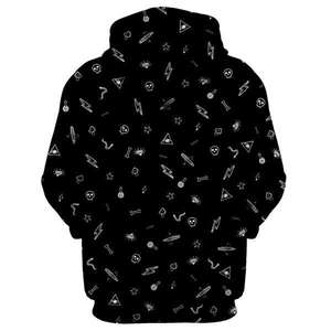 Sudadera con capucha de gimnasio para hombre, logo personalizado impreso, OEM, de buena calidad - Product Image 6