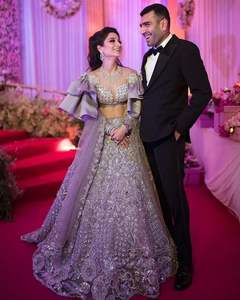 Lahenga choli-Blusa de seda de terciopelo para mujer, blusa femenina de seda con bordado de terciopelo, estilo lahenga choli, precio al por mayor - Product Image 2