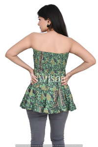 เสื้อครอปพิมพ์ลายดอกไม้สำหรับเด็กหญิงและสตรีสินค้ามาใหม่2023ทันสมัย - Product Image 5