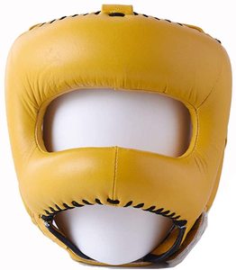 Martial Arts Sports Custom <b>Head</b> Guards Leather Material for MMA Kickboxing Wholesale Price Factory Manufacturer - Product Image 3