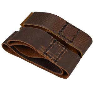 Cinturón de gimnasio Unisex de alta calidad, correas de elevación antideslizantes de cuero de vaca de primera calidad, logotipo personalizado, producto de seguridad cómodo para Fitness - Product Image 6