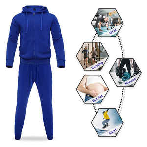 Conjunto de sudadera personalizada para hombre, ropa deportiva de manga larga con capucha, chándal de invierno - Product Image 5