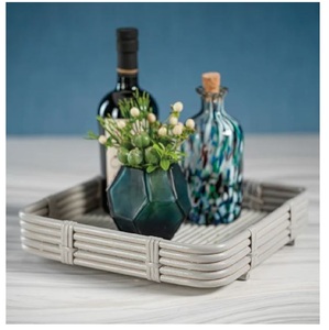Bandeja de servicio de Pipa de ratán de lujo, calidad premium, perfecta para cocina, bodas y artículos de hotel, Mesa, el mejor uso - Product Image 2