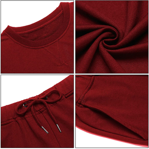 Logo personnalisé sueur costume privé étiquette sweat suit set pour hommes Offre Spéciale produits - Product Image 5