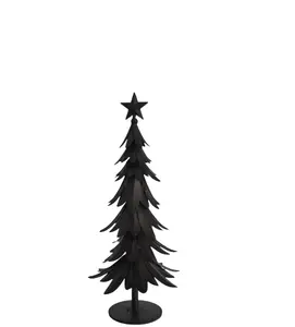 铁黑圆桌顶级圣诞树高品质畅销金属圣诞装饰树
