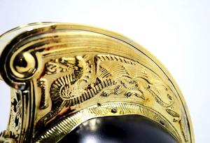 Cascos de cobre y latón, color negro, superventas, precio al por mayor - Product Image 3