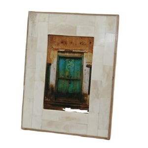 Cadre Photo décoratif avec incrustation d'os naturel, boîte écologique à la mode, meilleure vente - Product Image 1