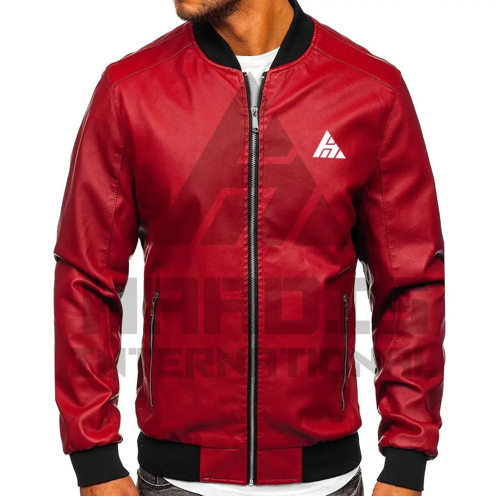 Kunden spezifische Bomber jacke mit Pelz kragen Herren Bomber jacke Geste ppte Bomber jacke