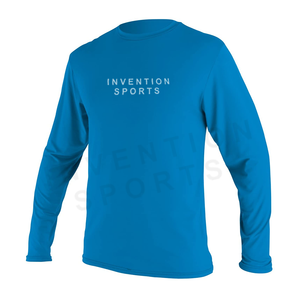 เสื้อแรชการ์ดระบายอากาศได้ดีสำหรับผู้ชาย รุ่นยอดนิยม มีสีสันให้เลือกตามสั่ง ผลิตแบบ OEM ทรงเข้ารูป แห้งเร็ว ผลิตจากผ้าสแปนเด็กซ์/โพลีเอสเตอร์ สำหรับเล่นกีฬา - Product Image 5