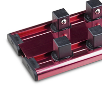 Support de rangement pour douilles en aluminium Tridante RA30002 1/2" 300mm, outil de serrage avec logo personnalisé, fabriqué à Taïwan