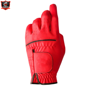 ถุงมือกอล์ฟสำหรับผู้ชายถุงมือหนังแท้สีสันสดใสระบายอากาศได้ดี - Product Image 3