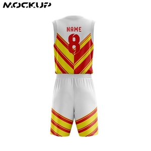 Maillot et short de basket-ball de haute qualité pour hommes, uniforme d'équipe sans manches, combinaisons d'entraînement blanches, nouvelle collection, - Product Image 3