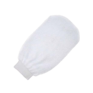 Bright Color Elastic Exfoliating Textured Bath Mitt Nylon Bath Gloves - Product Image 2