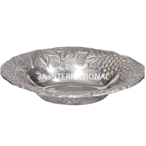 Tazón de metal de diseño personalizado de diseñador atractivo, tazón para servir ensaladas o frutas para fideos a un precio asequible - Product Image 1