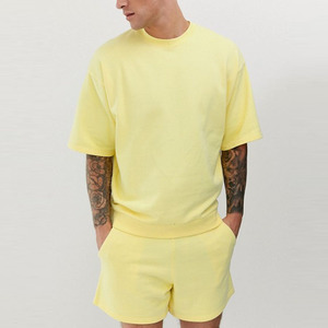 เสื้อเชิ้ตแนวสตรีทลำลองของผู้ชาย,ชุดวอร์มขาสั้น & กางเกงขาสั้นสำหรับฤดูร้อน - Product Image 4