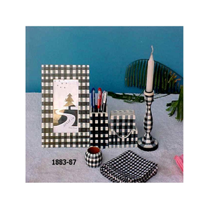 กรอบรูปไม้พร้อมที่ใส่ปากกาและกรอบรูปเทียนสำหรับตกแต่งบ้าน - Product Image 1