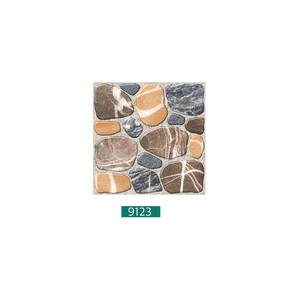 Carrelage en porcelaine rustique mat de couleur blanche unie 40x40cm - Product Image 3