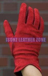 Gants d'hiver chauds doublés pour hommes, compatibles écran tactile et détection magnétique, longueur poignet, en peau de mouton/cerf - Product Image 3