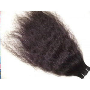 Extensions de cheveux naturels lisses et non traités, pour hommes, prix d'usine, vente en gros - Product Image 3