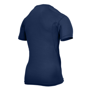 Camisa de compresión de capa base para hombre, ropa atlética personalizada de alta calidad, con tela superelástica y camisetas rashguard - Product Image 5