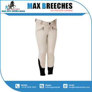 Meilleur design Culotte d'équitation en nylon pour enfants Vêtements d'équitation imprimés en silicone Prix de gros en Inde - Product Image 2