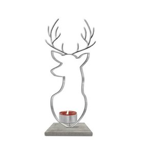 Bougeoir décoratif en métal sculpté à la main, 20 pièces, support de bougie personnalisé avec motifs en étoiles - Product Image 6