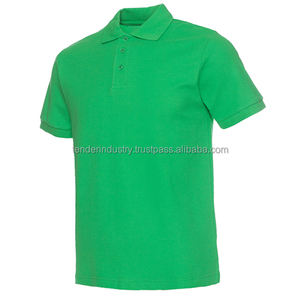 Camiseta de Golf Antiarrugas para Hombre, Cuello Alto, Manga Corta, Algodón Suave Tejido, 180g, Color Sólido Natural, Teñido con Hilo, de Fábrica - Product Image 4