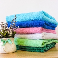 Serviettes de toilette en coton 100% tissé teint en fil, écologiques, super douces, pour usage domestique, séchage rapide, couleur personnalisée, taille adulte, fabriquées en Inde
