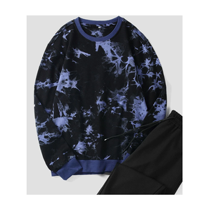 Haute Qualité Oversize Pull Sweat Casual Unisexe Tie Dye Imprimer Respirant Polaire En Gros Pas Cher Prix XS Taille - Product Image 1